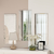 HANAH HOME Set ogledala Mini Neom Transparent