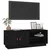TV ormarić crni 105 x 34 x 40 cm od masivne borovine