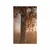 Plakat megleni jesenski gozd - 60x90 white
