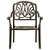 3-dijelni bistro set brončani od lijevanog aluminija