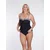 SUNFLAIR Enodelne kopalke marine/bela