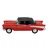 shumee WELLY OLD TIMER 1957 CHEVROLET BEL AIR RDEČ S STREHO 1:34 42357