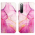 Etui Marble za Sony Xperia 10 IV - roza