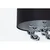 Luster na sajli BUBBLE 1xE27/60W/230V prečnika 40 cm crna