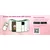 SuperLove Triple Stimulation Wearable Panty Vibrator with Remote Pink