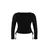 Trendyol Curve Ženska bluza Tbbaw25Af00041, Crna