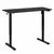 ModernHome električni radni sto 140 × 60 cm, podesiva visina 72–118 cm, crni