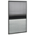 Zaslon protiv insekata za prozore aluminijski 80 x 160 cm