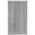 Kockaste zidne police 2 kom boja hrasta 80x15x26,5 cm drvene