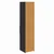 Highboard Crni hrast 40 x 42,5 x 185 cm Konstruirano drvo