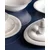 Madame Coco Porcelanski set za ručavanje za 6 osoba Linda, 30 delova, Beli