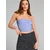 Sinsay - Basic bandeau top - svetlo plava