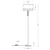 Podna lampa Chipsy 1x60W E27 fi 40x170cm