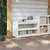 Vidaxl Kuhinjski element s polico MEPPEL Bela 106 x 55 x 64 cm