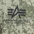 Alpha Industries majica Basic za muškarce, maslinasti kamuflažni dezen