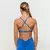 GymBeam Fierce Sports Bra Blue