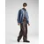 JACK & JONES Pulover JJEEMIL temno rjava