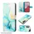 Maska za telefon na preklop Marble za Honor 200 Smart/ X7c, Tirkizna