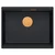 granitni umivalnik Logan 100 Black