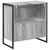 Kupaonski ormar Siva Sonoma 60 x 30 x 60 cm Konstruirano drvo