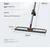 Jiabangshou Ravni mop, 50 cm, 4 zamenske krpe