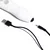 Doxy Die Cast R Solid Metal Rechargeable Vibrating Wand Massager Stardust White