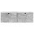 TV ormar za zid Betonska siva 99 x 41 x 30 cm Konstruirano drvo