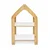 HANAH HOME Višenamenska polica Multipurpose Shelves 2 Natural White Yellow