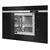 HANSA AMG20BFH Ugradna mikrotalasna rerna, 9 automatskih programa, 1200W, 20l, Crna