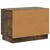 Noćni ormar s ladicama Dimljeni hrast 62 x 34,5 x 44,5 cm