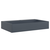 Umivaonik od lijevanih minerala/mramora 60x38x11 cm antracit