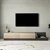 Hanah Home TV komoda Major, 180 cm, travertin / antracit