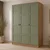 Hanah Home ormar Loren 1600-231, 135,8 cm, orah / zeleni