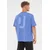 Johnny Urban Majica Sammy Oversized vijolično modra