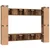 Set TV komoda Zidne 10 pcs Staro drvo 30,5 x 30 x 90 cm