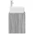 Umivaonik s policom Siva Sonoma 49,5 x 41 x 63 cm