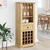 Stalak za vino Corona 56x35x134,5 cm od masivne borovine