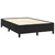 Krevet box spring s madracem crni 120 x 190 cm baršunasti