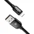 BASEUS 3v1 USB kabel USB-C/Lightning/Micro 3,5A 0,3 m (črn)