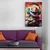 Slika želva s slušalkami - 40x60