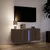 Zidni TV ormarić LED smeđa boja hrasta 80x31x35 cm