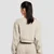 GymBeam Women‘s Aura Cropped Sweatshirt Grey