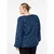 Zizzi Bluza Cabine mornarska/bela