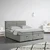 Boxspring Krevet Ethan 180/200 cm , tamnosiva