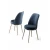 Hanah Home Set stolica Pefa, 45x91x42 cm, 6 komada, Antracit-srebrne boje