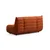 Atelier del Sofa Trosed Bocek, 210x100x80cm, Crveni