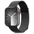 EPICO pašček Milanese+ za Apple Watch 38/40/41 mm - vesoljsko siv