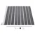 Vidaxl Vrtna ograja WPC 175x186 cm siva