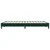 Vidaxl Box spring postelja brez vzmetnico temno zelena 140x220cm žamet