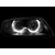 OEM Kristalni farovi Angel Eyes VW Passat B5.5 (01-05), Crni